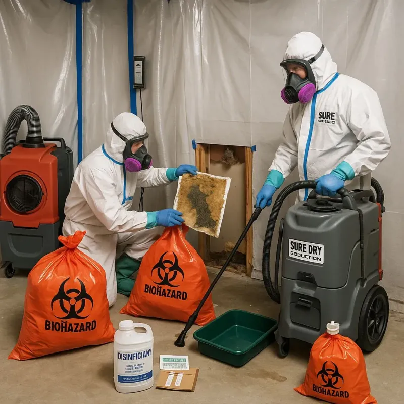 Contaminated Water Handling Protocols process in College Place, WA
