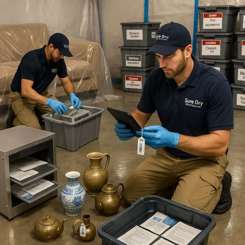 Content Protection and Restoration process in College Place, WA